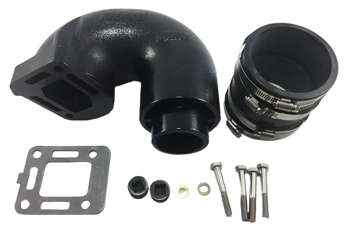 Mercruiser Exhaust Elbow Mar076 For Gm 2.5L, 3.0 & 3.0Lx Engines
