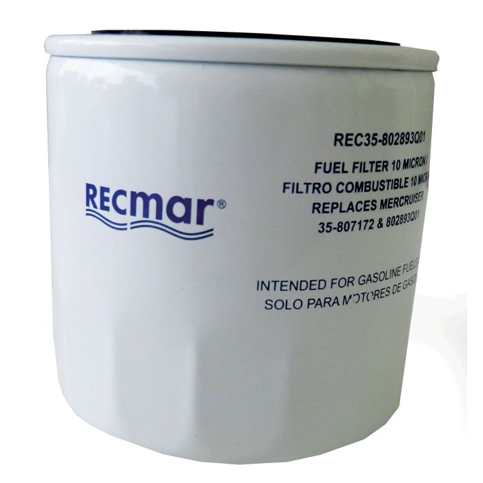 Mercruiser 10 Micron Fuel Filter 3-3/4" | Rec35-802893Q01