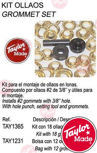 #2 BRASS GROMMET (12) | TAY1231 | HARDWARE | TAYLOR MADE