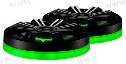 6.5" WEATHER PROOF LED LIGHTED SPEAKER R | KA47KLSR65 | SPEAKERS | KICKER AUDIO