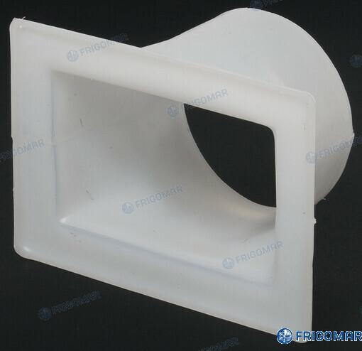 ABS PLENUM ADAPTER - Ø120MM OVAL | FRI661 | AIR CONDITIONING