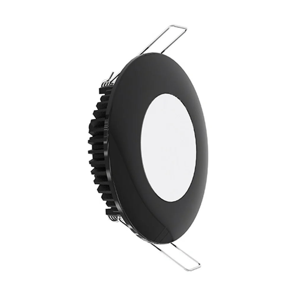 Downlight Nickel Black 6W 600 Lumens 6500K - Akal4195Nbl12V