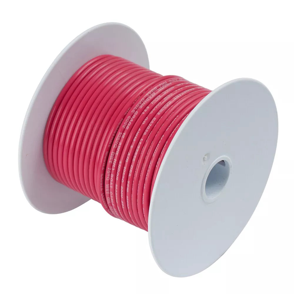 100' Tinned Copper Wire 18 Awg (0.8Mm²) - Am100810