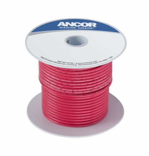 6Awg Red Battery Cable 100Ft - Ancor Am112510