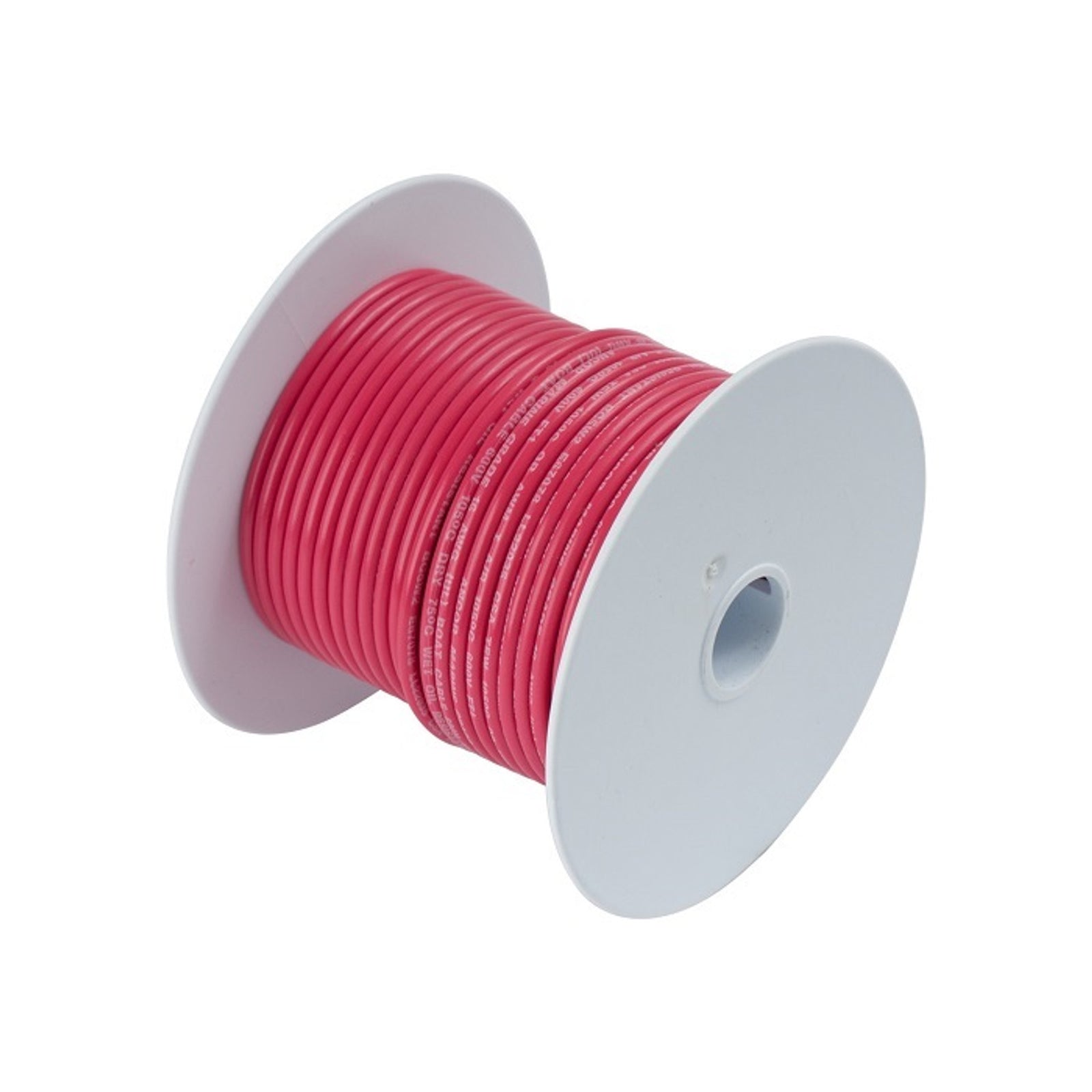 Tinned Copper Wire 2Awg Red 100F Am114510