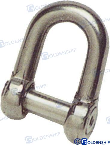 ANCHOR SHACKLE AISI 316 10MM (10) | GS71042B | SHACKLE | GOLDENSHIP