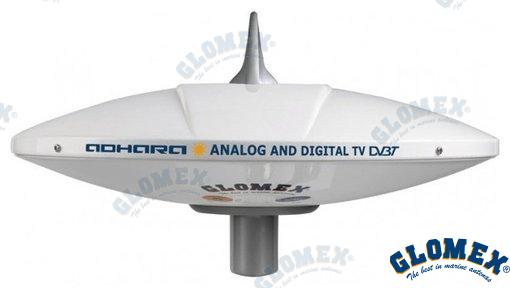 ANTENA TV V9150 AGC ADHARA 36DB 370MM | GLOV9150-AGC | VHF | GLOMEX