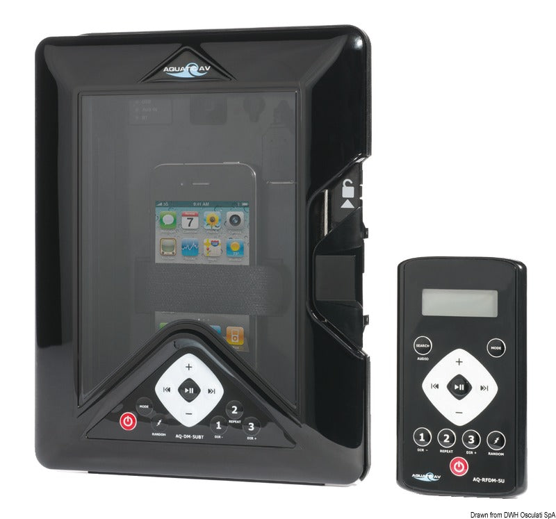 Aquatic Av Aq-Dm-5Bt Waterproof Audio System For Marine Use