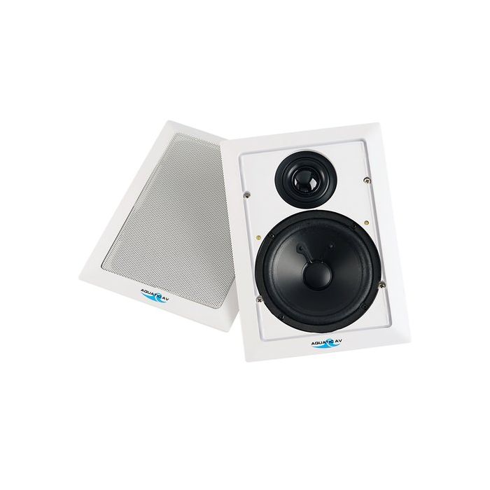 Aquatic Av Aq-Fmspk-1W Waterproof Marine Audio Speaker - 90W