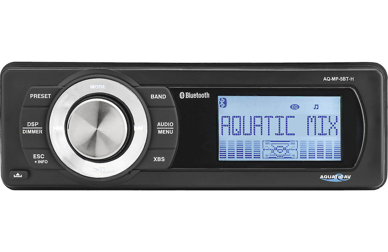 Aquatic Media Center Monocrome Harley Aq-Mp-5Ubt-H - Premium Entertainment