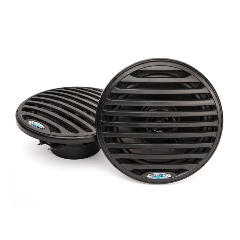 Aquatic Av Aq-Spk6.5-4Eb Marine Speakers - Premium Audio Quality