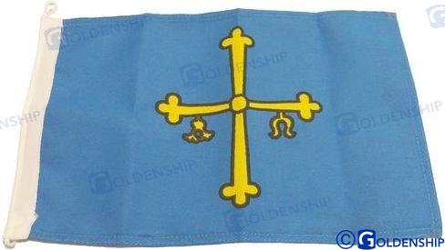 ASTURIAS FLAG 20X30 | GS73353 | HARDWARE | GOLDENSHIP