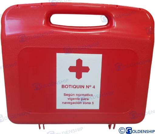 BASIC FIRTS AID KITS Nº4 26*22*7 | GS80085 | SECURITY | GOLDENSHIP