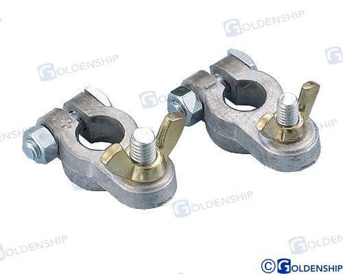 BATTERY TERMINAL LEAD ZINC (PAIR) | GS11234 | TERMINAL | GOLDENSHIP