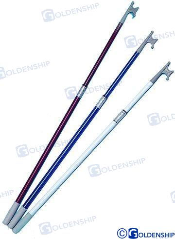 BOAT HOOK FLOATING RED 120/210 | GS70057 | BOAT HOOK | GOLDENSHIP