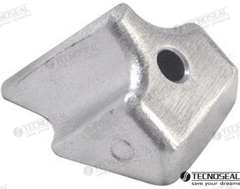 BOMBARDIER PLATE EVINRUDE JOHNSON 4-7,5HP | TEN00913 | ANODES | TECNOSEAL