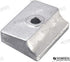 BOMBARDIER PLATE JOHNSON 8-9,9-15HP | TEN00921 | ANODES | TECNOSEAL