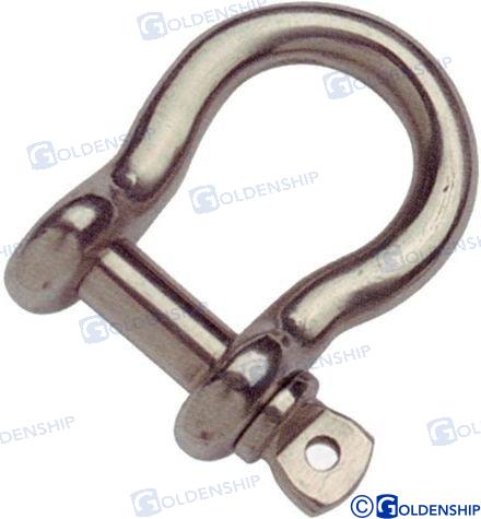 BOW SHACKLE AISI316 14MM (15) | GS71027B | BOW SHACKLE | GOLDENSHIP