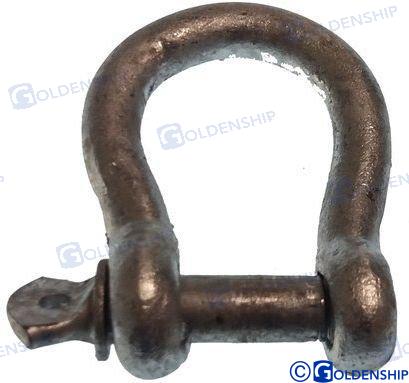 BOW SHACKLE HOT D. GALV. 10MM | GS71262 | BOW SHACKLE | GOLDENSHIP