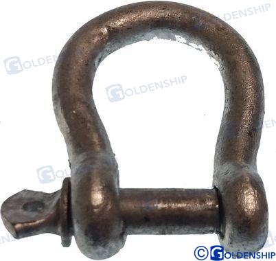 BOW SHACKLE HOT D. GALV. 12MM | GS71263 | BOW SHACKLE | GOLDENSHIP