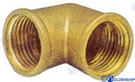 BRASS ELBOW H/H 3/4" | GS30162 | BRASS | GOLDENSHIP