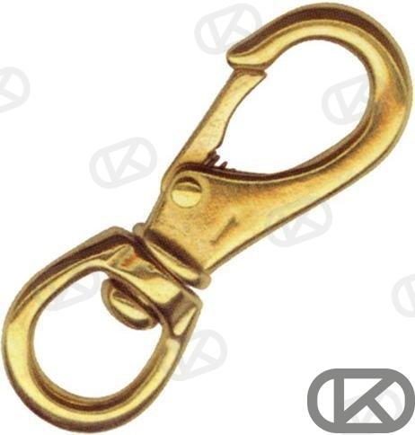 BRONZE SNAP-HOOK 82 MM (10) | GS71300B | HOOKS | GOLDENSHIP