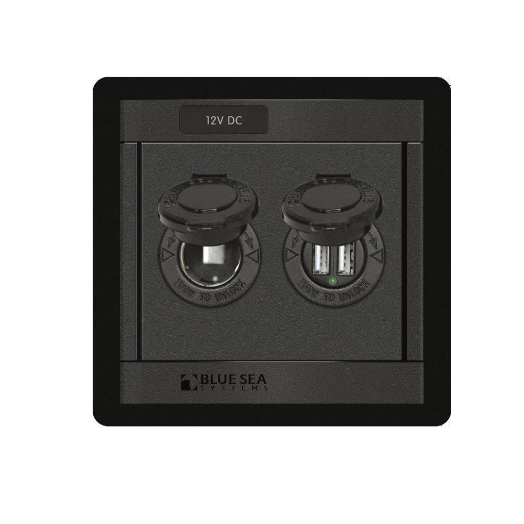 Panel 360 Dc 12V Dual Usb Charger - Bs1478