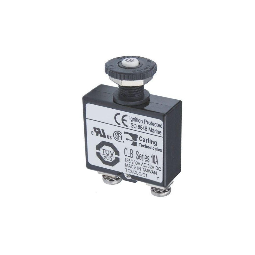 Circuit Breaker Push Button St 15A - Bs2133 By Blue Sea