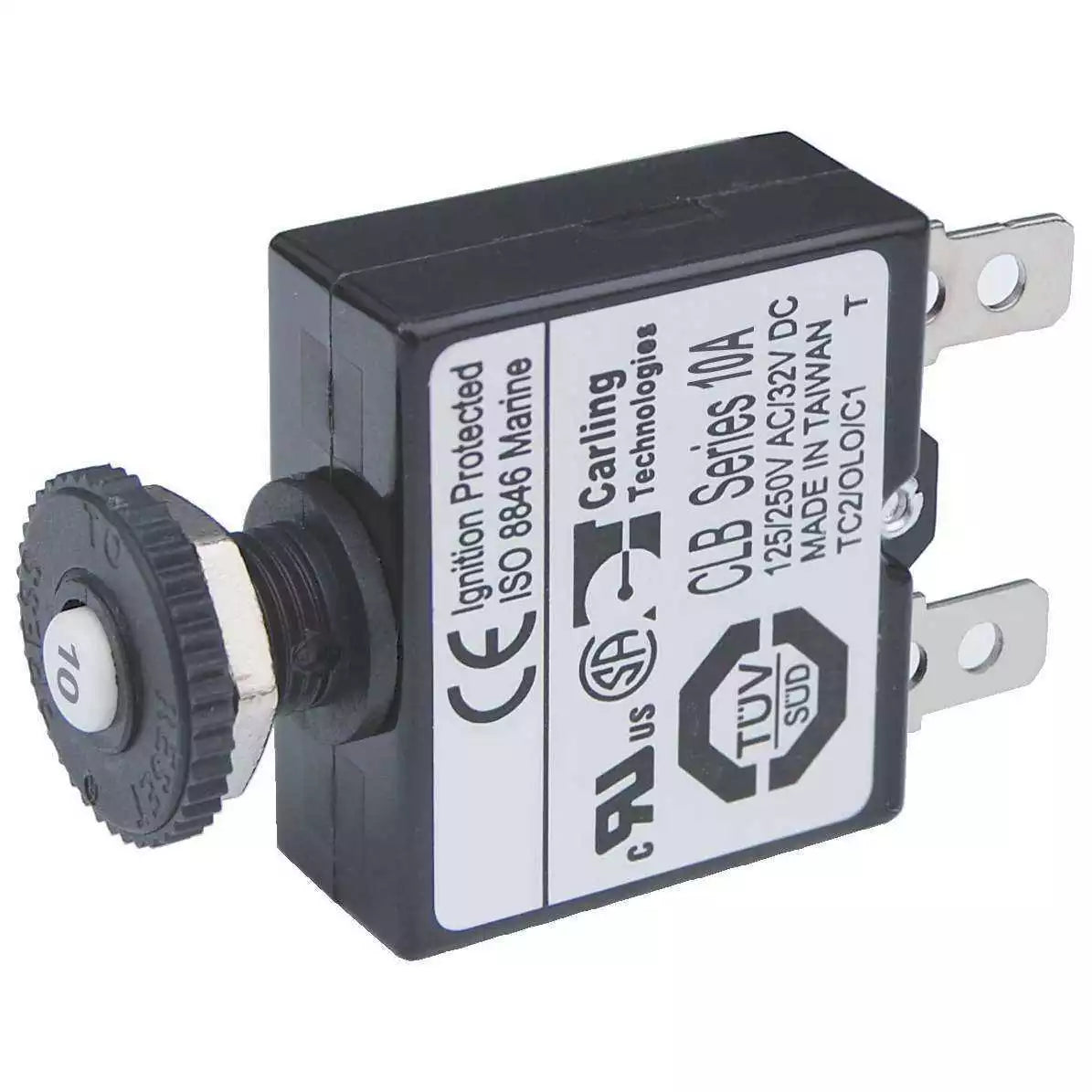 Circuit Breaker Push Button 10A - Bs7054