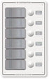 Panel Waterproof 12Vdc 6 Breaker Vert - Bs8273