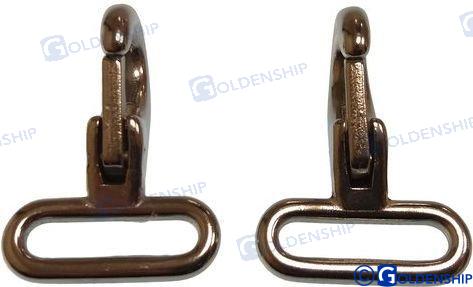 CARABINE HOOK AISI316 (2) | GS71238 | HOOKS | GOLDENSHIP