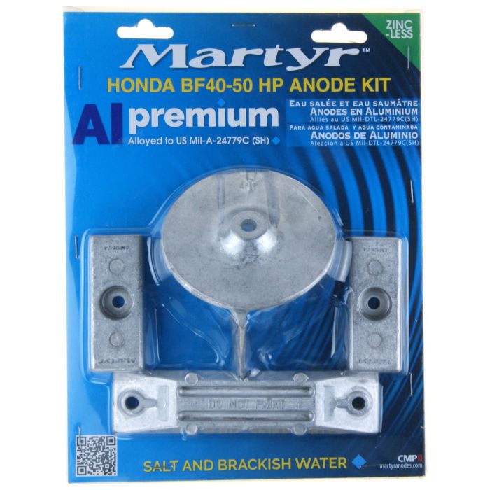 Aluminium Anode Kit For Engine Bf40-Bf50 - Cmhbf4050Kita