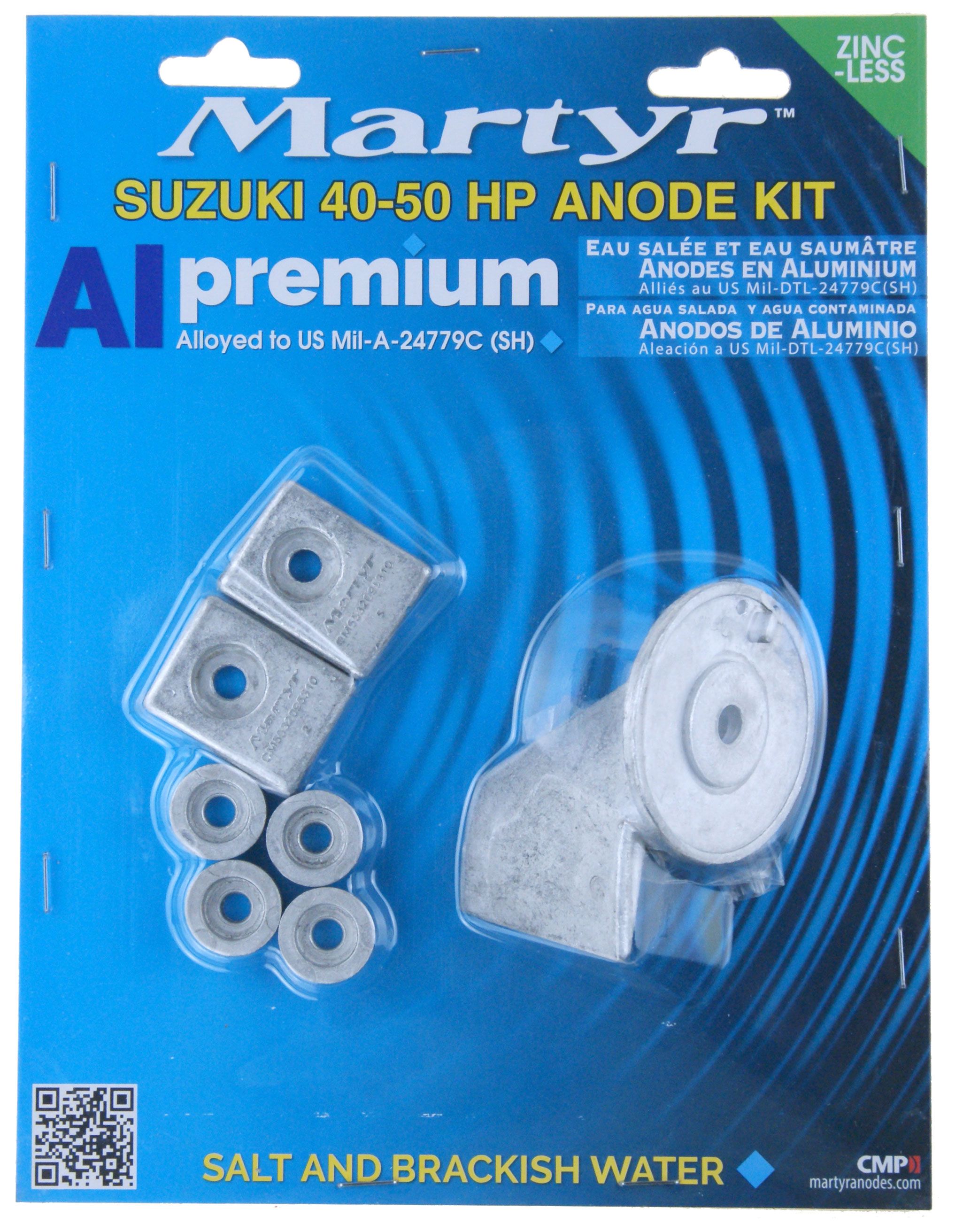 Suzuki 40-50 Hp Anode Kit - Cmsz4050Kita