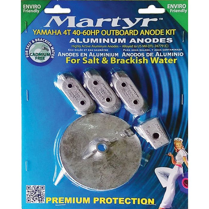 Anodes Kit For Engine 4T 40-60 Hp - Cmy4060Kita