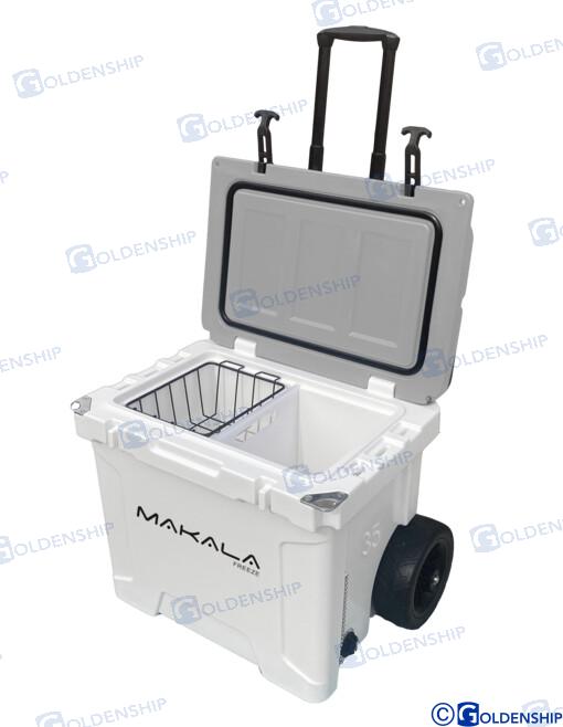 COOLER BOX 35L w/HANDLE & WHEELS | GS50252 | ACCESSORIES | GOLDENSHIP