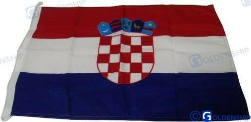 CROATIA FLAG 30X40 | GS73448 | HARDWARE | GOLDENSHIP