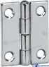 DOOR HINGE INOX 0,6MM 40X40 MM (2) | GS72177 | HARDWARE | GOLDENSHIP