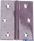 DOOR HINGE INOX 0,6MM 50X50 MM (2) | GS72179 | HARDWARE | GOLDENSHIP