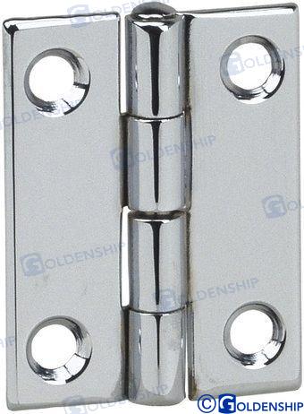 DOOR HINGE SS 25*30*0.8 (PACK 2) | GS72174 | HARDWARE | GOLDENSHIP