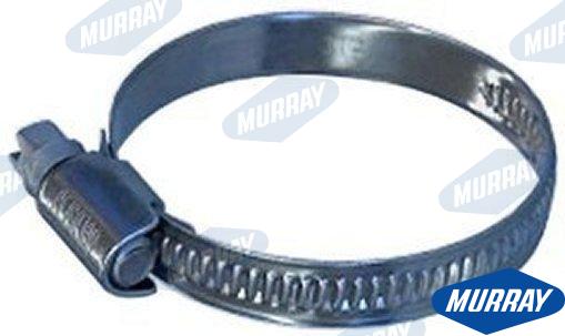 EMBOS. WORM GEAR HOSE CLAMP 32-50 (25) | GS38306 | HULL | GOLDENSHIP