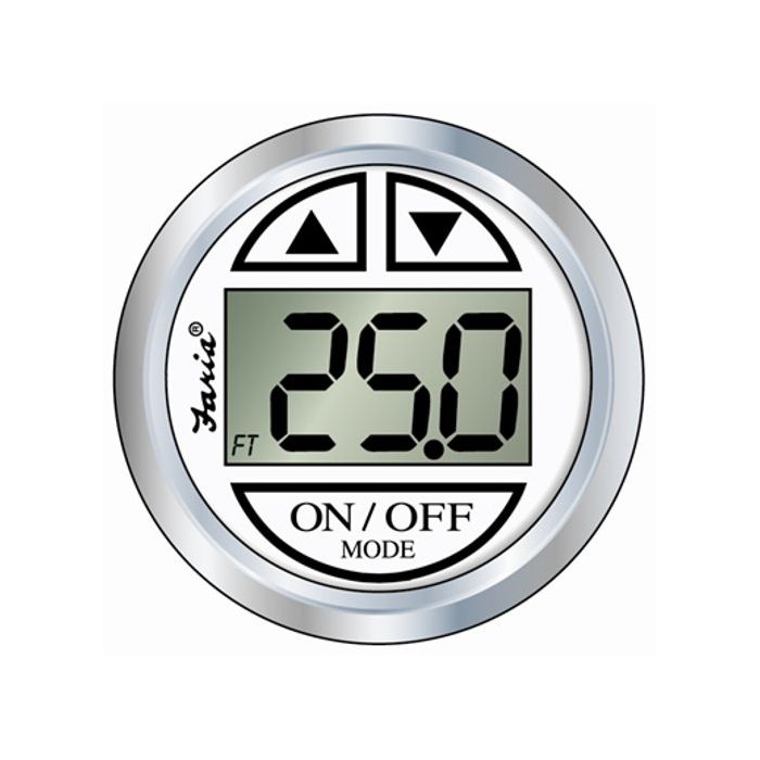 Chesapeake Ss White Depth Sounder Ø52Mm - Fa13850
