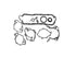 Gear Gasket Kit For Ford 351W & Engine 8 Cil - Fel17166