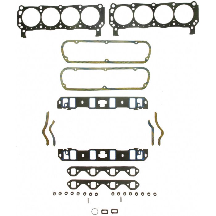 Upper Gasket Set For Ford Engines 5.8L & 351W - Fel17261