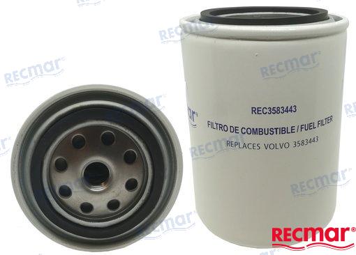 FILTRE GASOIL VOLVO PENTA D4-D6 | REC3583443 | FILTER | RECMAR