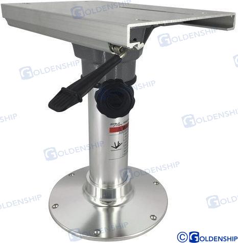 FIXED HEIGHT PEDESTAL W/SWIVEL & SLIDER | GS73259 | HARDWARE | GOLDENSHIP