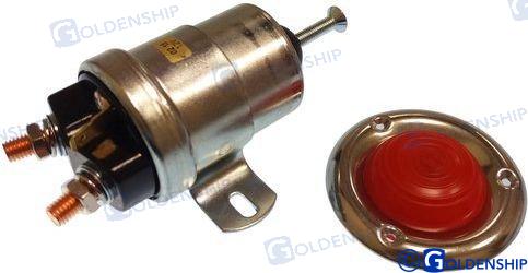 FOOT ELECTRIC SWITCH 12V RED | GS63090 | FENDERS | GOLDENSHIP