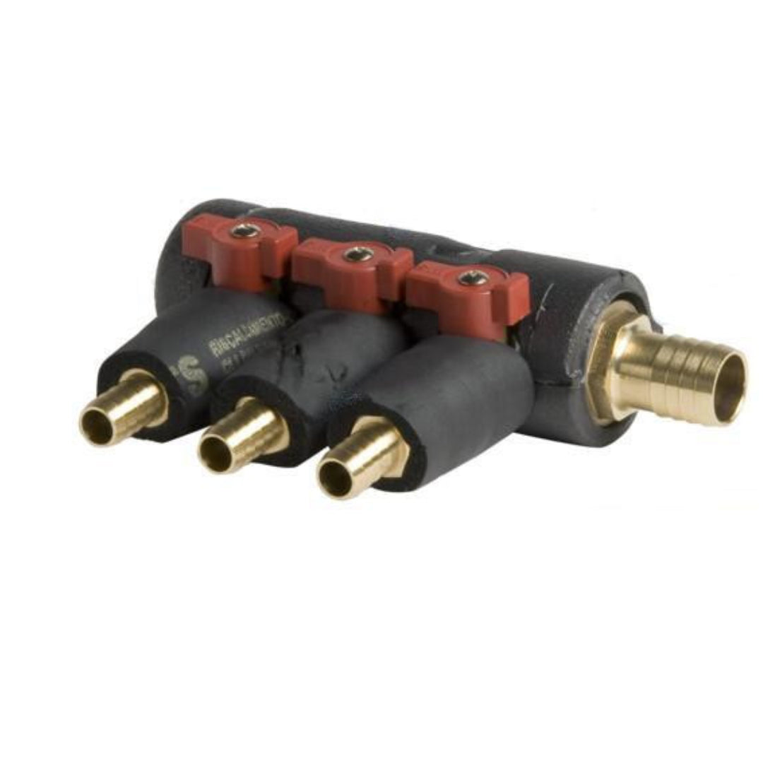 Frigomar 3-Way Manifold Fri636 For Air Conditioning Suction & Delivery