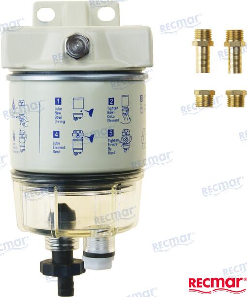 FUEL FILTER WATER SEPARATOR | REC120 | FUEL FILTER | RECMAR