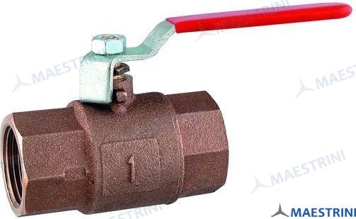 FULL WAY BALL VALVE BRONZE 1 1/4" | GS30694 | HULL | GOLDENSHIP