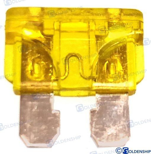 FUSE ATC 20A (PACK 5) | GS11505 | FUSE | GOLDENSHIP